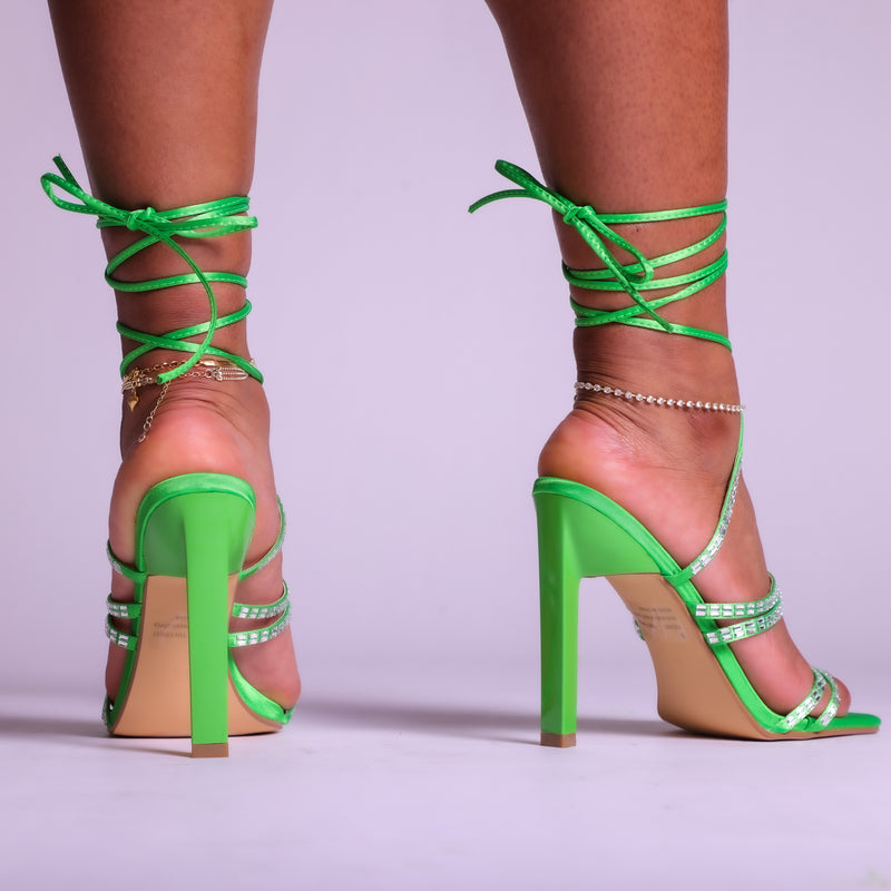 Amazon.com | Neon Chain Strap Heeled Sandals for Women Dressy Summer Zebra  Print Cheetah Sandals Women Casual Heels Sandals Sexy | Heeled Sandals
